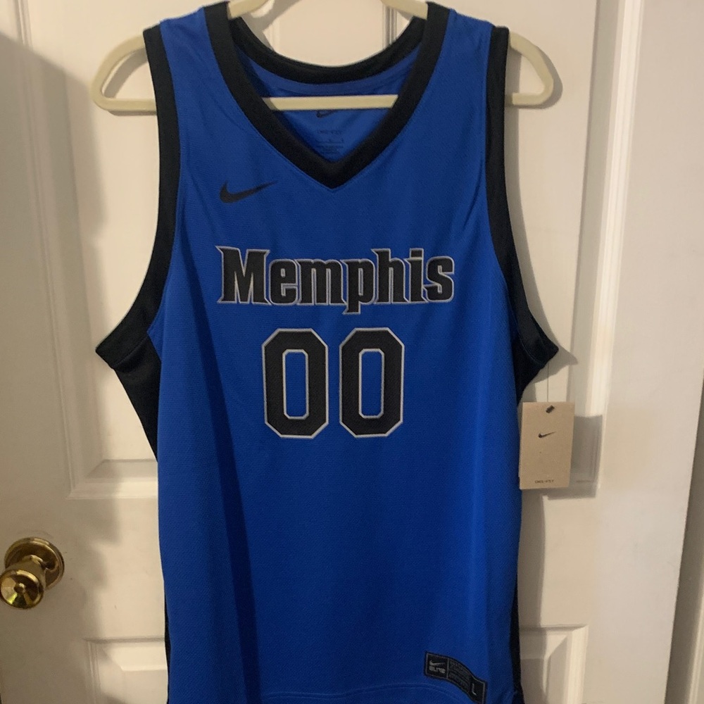 Nike Memphis Royal Blue Basketball Jersey